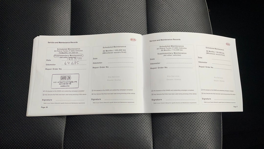 2017 Kia Cerato Sli, Automatic, 64685 km, Service History