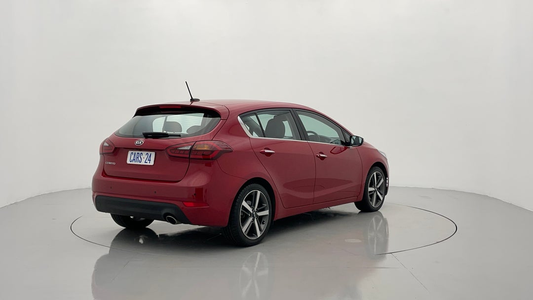 2017 Kia Cerato Sli, Automatic, 64685 km, Right Back Diagonal (45- Degree) View