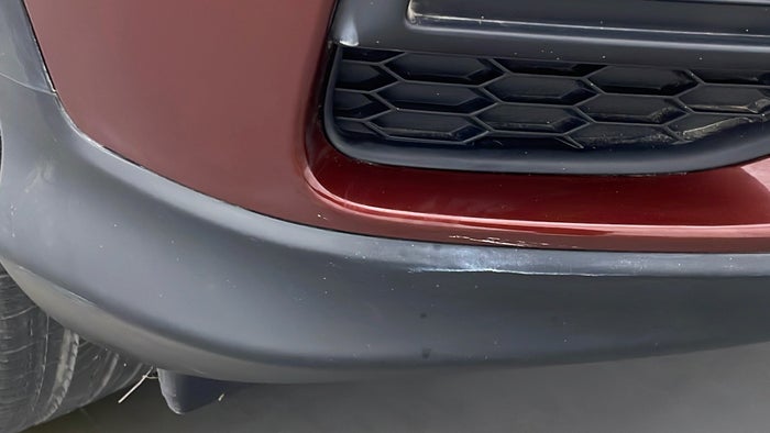 HONDA CR V-Bumper Front Scratch