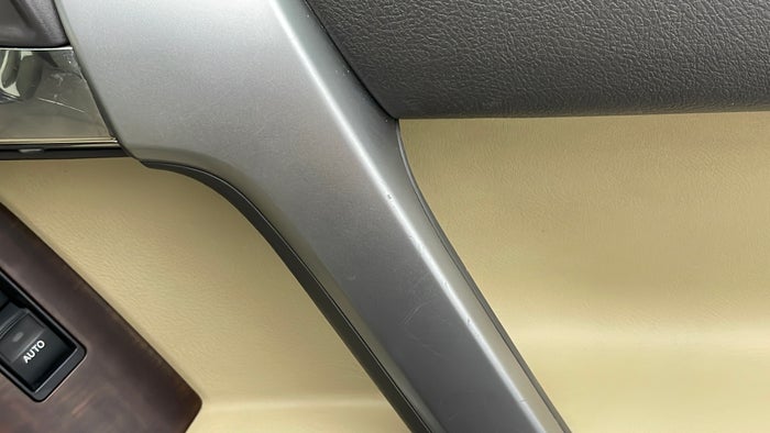 TOYOTA PRADO-Door Interior RHS rear Scratch
