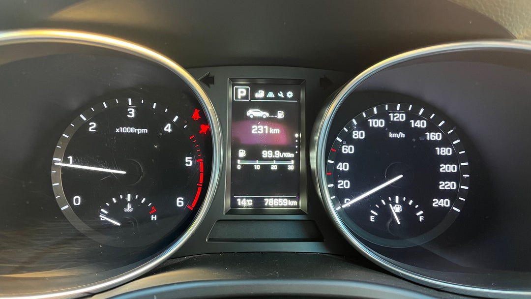 2015 Hyundai Santa Fe Highlander Crdi (4x4), Automatic, 78659 km, Odometer View