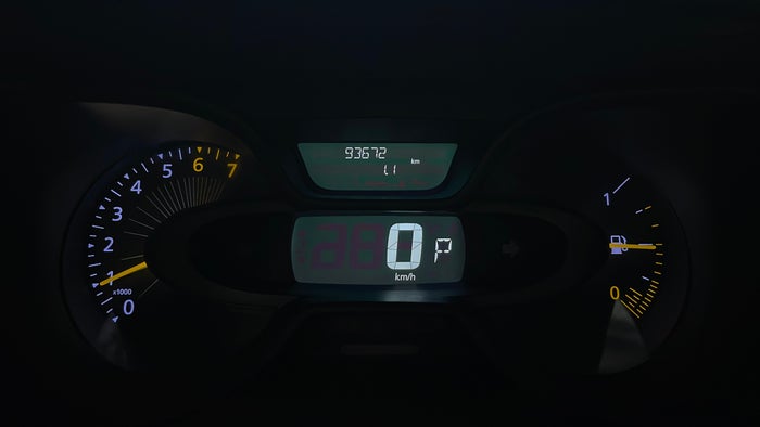 RENAULT CAPTUR-Odometer View
