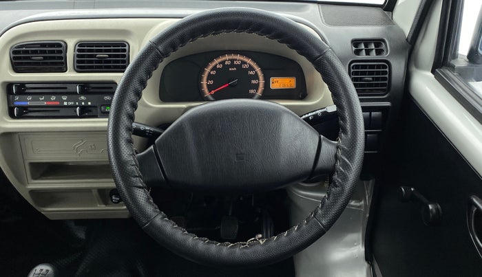 2018 Maruti Eeco 5 STR WITH AC PLUSHTR, Petrol, Manual, 11,701 km, Steering Wheel Close Up