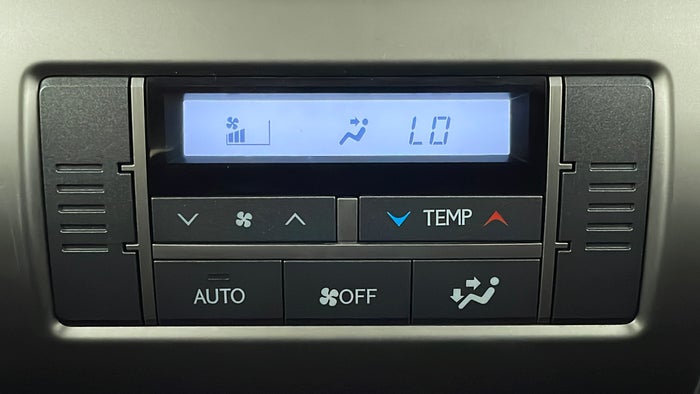 LEXUS GX 460-Rear AC Temperature Control