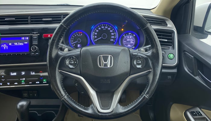 2015 Honda City VX CVT PETROL, Petrol, Automatic, 94,529 km, Steering Wheel Close Up