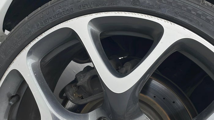 OPEL ASTRA-Alloy Wheel RHS Rear Scratch