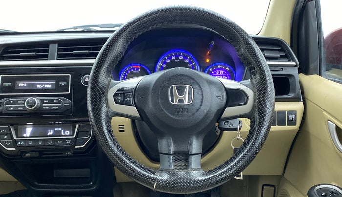 2017 Honda Amaze 1.2 SX MT I VTEC, Petrol, Manual, 37,344 km, Steering Wheel Close Up