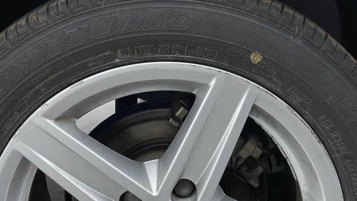 AUDI A3-Alloy Wheel RHS Rear Scratch