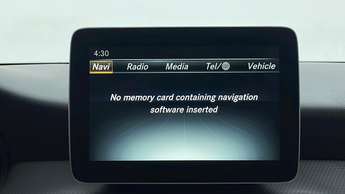 MERCEDES BENZ GLA CLASS-GPS Navigation System SD Card Not Available