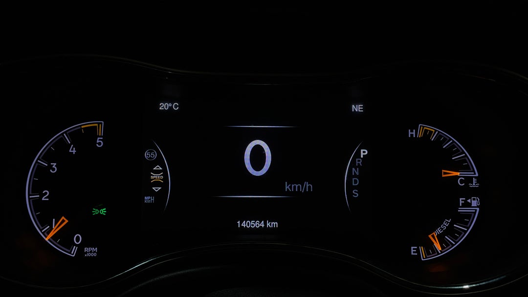 2015 Jeep Grand Cherokee Overland (4x4), Automatic, 140564 km, Odometer View