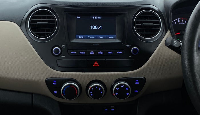 2017 Hyundai Grand i10 SPORTZ 1.2 KAPPA VTVT, Petrol, Manual, 69,711 km, Air Conditioner