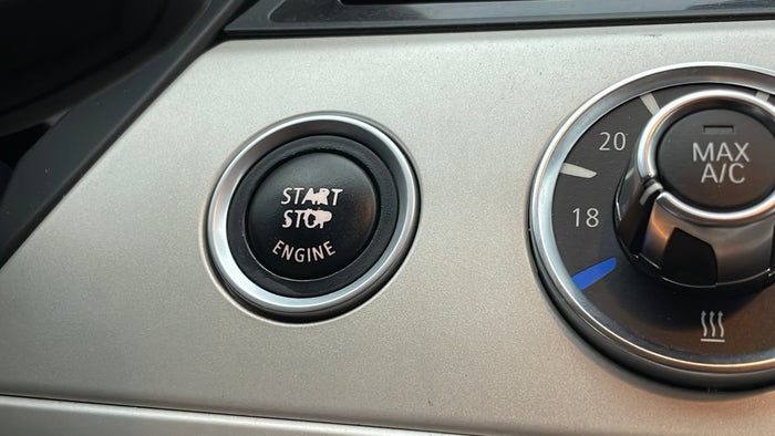 BMW Z4-Dashboard Push Start Button Faded