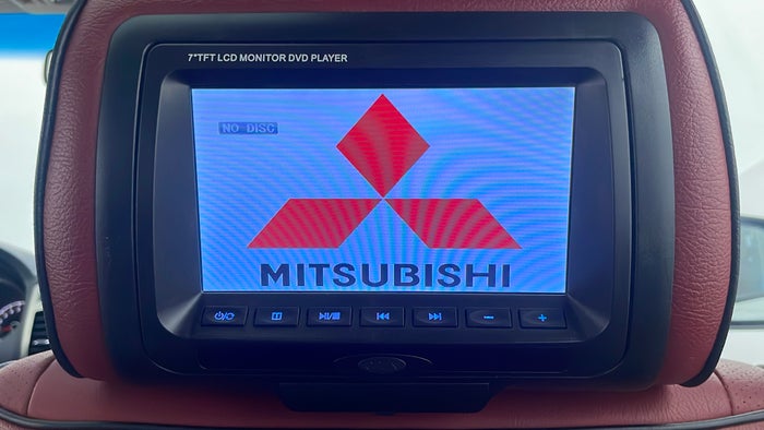 MITSUBISHI PAJERO-Infotainment System Passenger Display Remote Unavailable