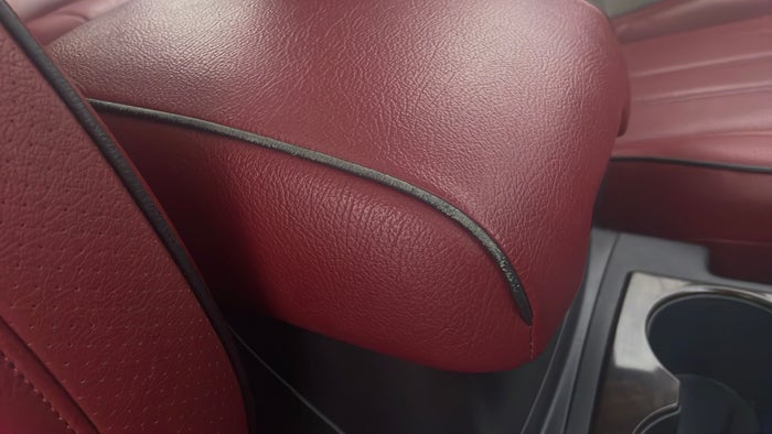 MITSUBISHI PAJERO-Seat RHS Front Armrest fabric torn