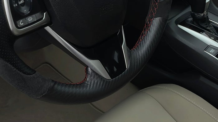 HONDA CIVIC-Steering Wheel Trim Scratch