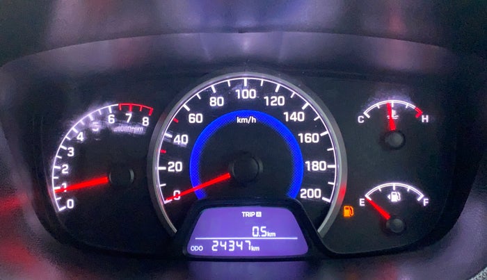 2017 Hyundai Grand i10 SPORTZ 1.2 KAPPA VTVT, Petrol, Manual, 24,483 km, Odometer Image