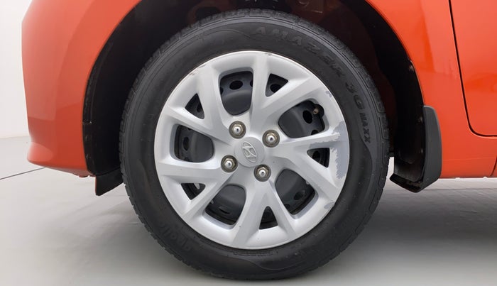 2017 Hyundai Grand i10 SPORTZ 1.2 KAPPA VTVT, Petrol, Manual, 24,483 km, Left Front Wheel