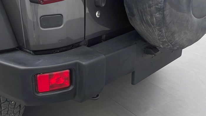 JEEP WRANGLER-Bumper Rear Scratch