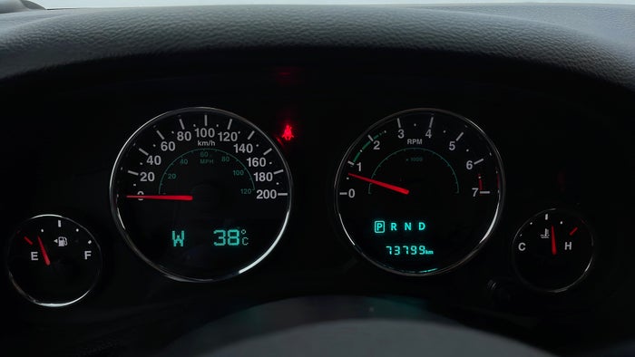 JEEP WRANGLER-Odometer View