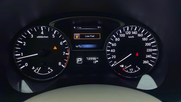 NISSAN ALTIMA-Odometer View