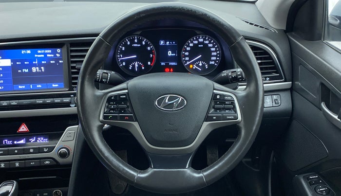 2019 Hyundai New Elantra SX PETROL AT, Petrol, Automatic, 32,052 km, Steering Wheel Close Up
