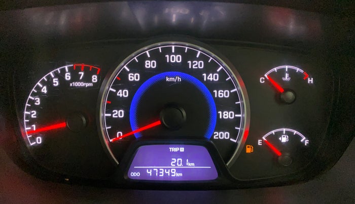 2016 Hyundai Grand i10 SPORTZ 1.2 KAPPA VTVT, Petrol, Manual, 47,416 km, Odometer Image