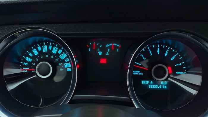 FORD MUSTANG-Odometer View