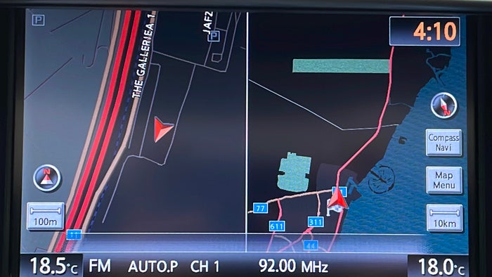 INFINITI QX50-Navigation System