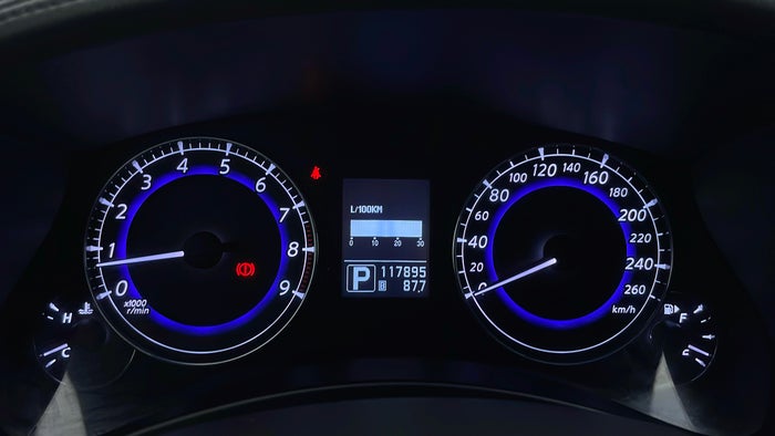 INFINITI QX50-Odometer View