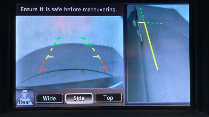 INFINITI QX50-Parking Camera (Side View)