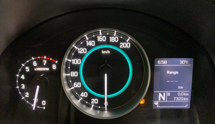 2019 Maruti IGNIS DELTA 1.2 K12 AMT, Petrol, Automatic, 7,397 km, Odometer Image