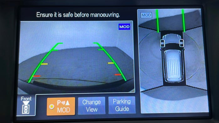 NISSAN PATROL-Parking Camera (Front View)