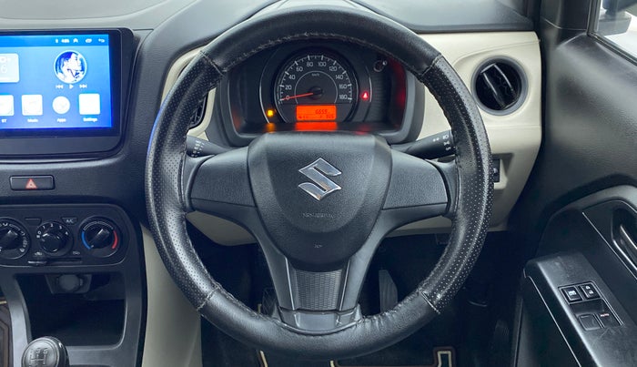 2020 Maruti New Wagon-R LXI 1.0 L, Petrol, Manual, 16,729 km, Steering Wheel Close Up