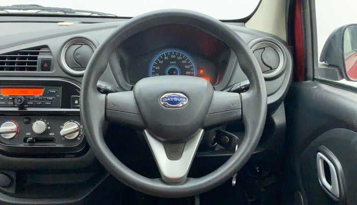 2018 Datsun Redi Go T (O), Petrol, Manual, 30,224 km, Steering Wheel Close Up