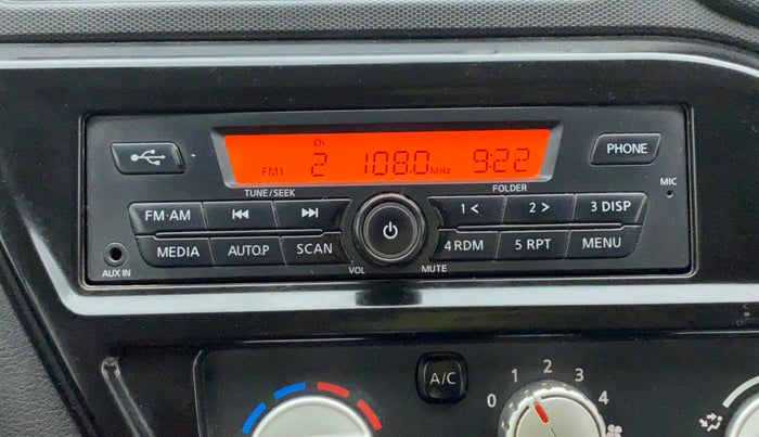 2018 Datsun Redi Go T (O), Petrol, Manual, 30,224 km, Infotainment System