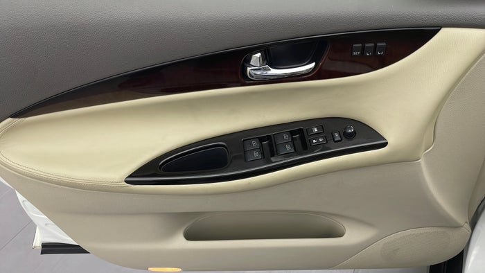 INFINITI QX50-Driver Side Door Panels Controls