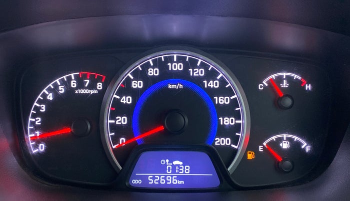 2018 Hyundai Grand i10 MAGNA 1.2 KAPPA VTVT, Petrol, Manual, 52,697 km, Odometer Image