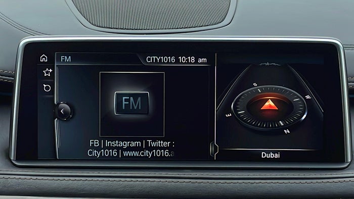 BMW X6-Infotainment System