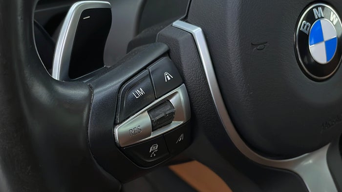 BMW X6-Steering Wheel Cruise Control Scratch
