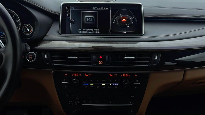BMW X6-Center Console