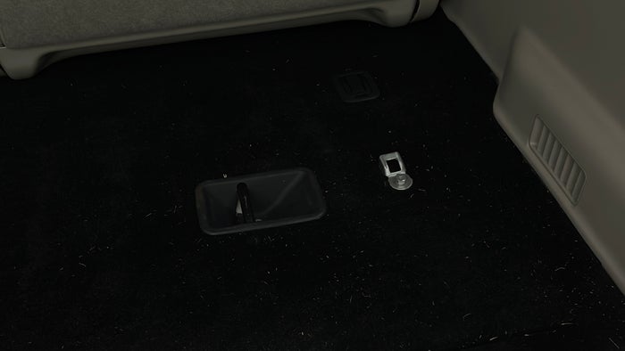 MITSUBISHI PAJERO-Dicky /Boot Door Carpet Trim lock missing/broken