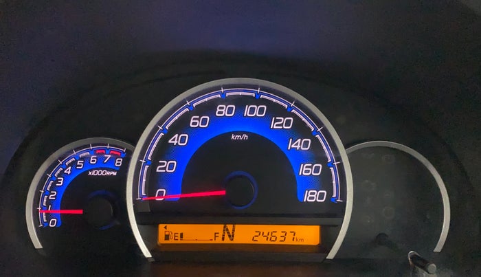 2017 Maruti Wagon R 1.0 VXI AMT, Petrol, Automatic, 24,637 km, Odometer Image