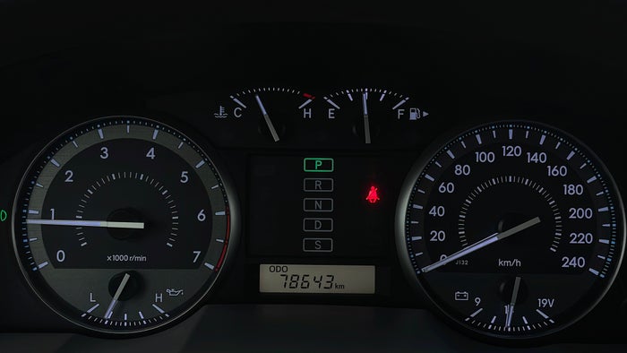 TOYOTA LAND CRUISER-Odometer View