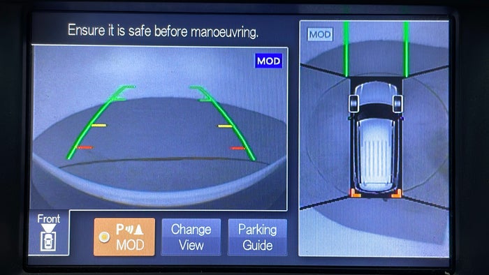 NISSAN PATROL-Parking Camera (Front View)