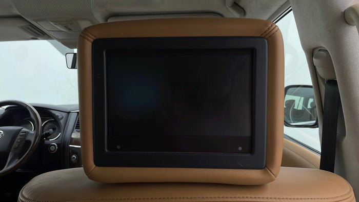 NISSAN PATROL-Infotainment System Passenger Display Remote Unavailable