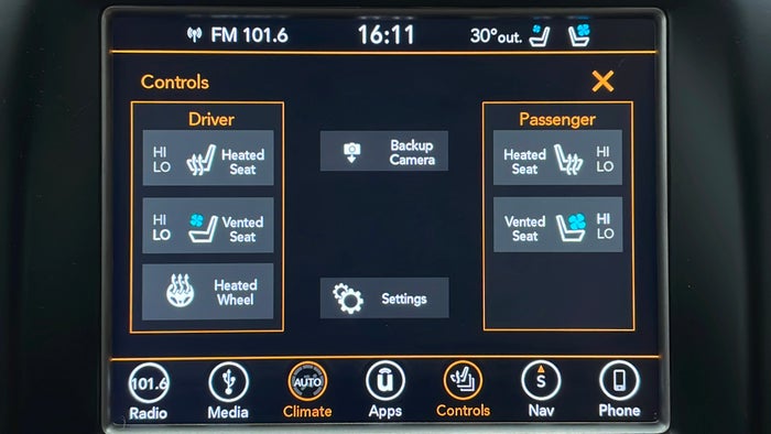 JEEP GRAND CHEROKEE-Ventilated Seats
