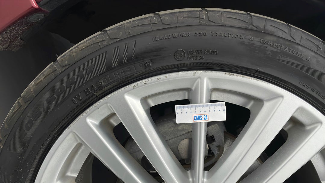 Wheels Rim Front RHS Gutter Rash