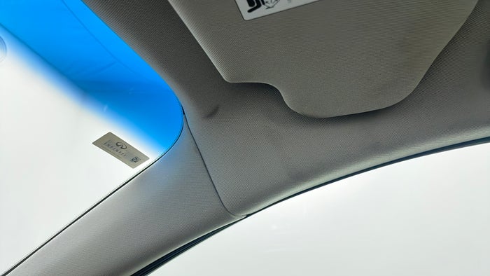 INFINITI QX70-Ceiling Roof lining torn/dirty