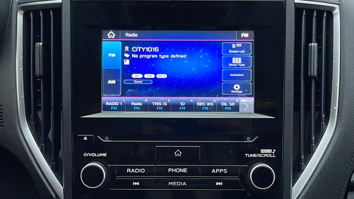 SUBARU XV-Infotainment System