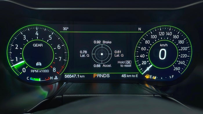 FORD MUSTANG-Odometer View